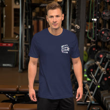 Load image into Gallery viewer, Anti BizBaz BizBaz Club Short-Sleeve Unisex T-Shirt - White Text