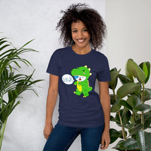 Load image into Gallery viewer, RAWR - BizBaz Dino Short-Sleeve Unisex T-Shirt