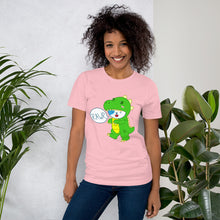 Load image into Gallery viewer, RAWR - BizBaz Dino Short-Sleeve Unisex T-Shirt