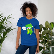 Load image into Gallery viewer, RAWR - BizBaz Dino Short-Sleeve Unisex T-Shirt