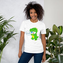 Load image into Gallery viewer, RAWR - BizBaz Dino Short-Sleeve Unisex T-Shirt