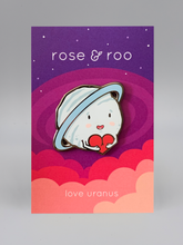 Load image into Gallery viewer, LOVE URANUS ENAMEL PIN