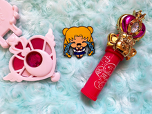 Load image into Gallery viewer, Crying Usagi Pin - Super Emo Friends Collab