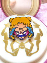 Load image into Gallery viewer, Crying Usagi Pin - Super Emo Friends Collab