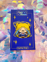 Load image into Gallery viewer, Crying Usagi Pin - Super Emo Friends Collab