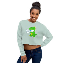 Load image into Gallery viewer, RAWR - BizBaz Dino - Crop Sweatshirt