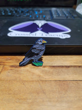 Load image into Gallery viewer, Crows of Many Colors Enamel Pins
