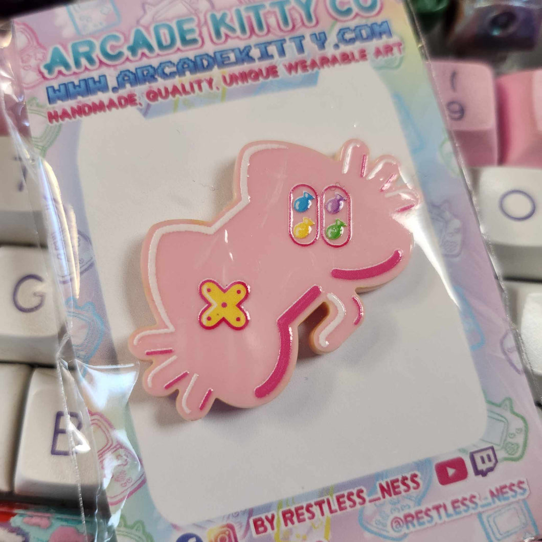 Cute Pink Arcade Kitty Controller 2