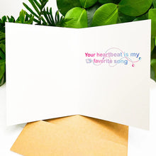 Load image into Gallery viewer, Kitty Tunes - Message Inside - Matte Greeting Card
