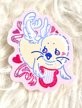 Load image into Gallery viewer, Harp Seal Glitter Sticker
