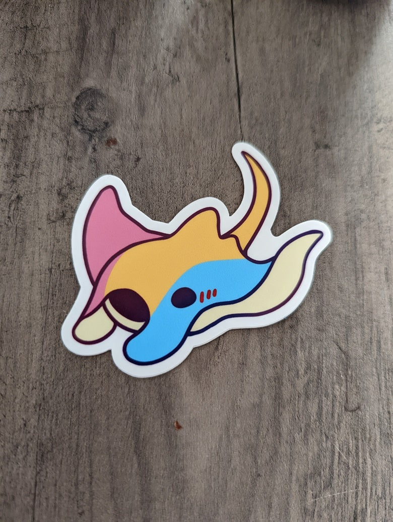 pantaray sticker or magnet