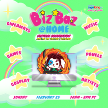 Load image into Gallery viewer, BizBaz @ Home Online Con: FREE or BizJiro Tix Available!
