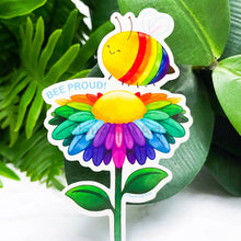 Load image into Gallery viewer, Bee Proud - LGBT Pride - Vinyl Sticker
