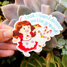 Load image into Gallery viewer, Dinner On The Ground - Vinyl Sticker
