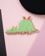 Load image into Gallery viewer, Gnome Dragon Enamel Pin
