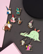 Load image into Gallery viewer, Gnome Druid Enamel Pin
