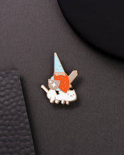 Load image into Gallery viewer, Gnome Knight Enamel Pin
