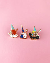 Load image into Gallery viewer, Gnome Spear Maiden Enamel Pin
