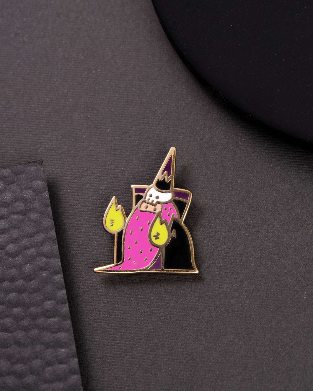 Gnome Necromancer Enamel Pin