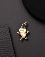 Load image into Gallery viewer, Gnome Undead Running Enamel Pin
