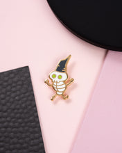 Load image into Gallery viewer, Gnome Undead Running Enamel Pin
