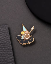 Load image into Gallery viewer, Gnome Spear Maiden Enamel Pin

