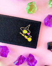 Load image into Gallery viewer, Gnome Witch Enamel Pin
