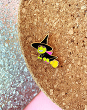 Load image into Gallery viewer, Gnome Witch Enamel Pin
