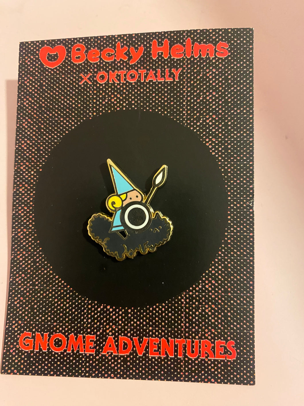 MARCY AND DEXTER ENAMEL PIN