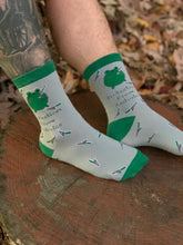 Load image into Gallery viewer, Stabby Assholes Frog Socks
