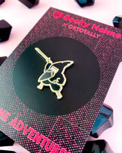 Load image into Gallery viewer, Gnome Ninja Enamel Pin
