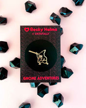 Load image into Gallery viewer, Gnome Ninja Enamel Pin
