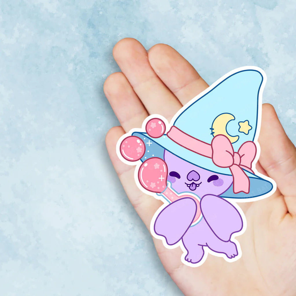 Bright Bat Potion Witch Vinyl Sticker