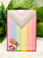 Load image into Gallery viewer, Prideful Fox - 50 Sheet Notepad
