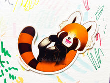 Load image into Gallery viewer, Red Panda Peets - Cute Animal - Vinyl Sticker

