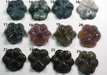 Load image into Gallery viewer, Dog Paw Crystals (Amazonite, Amethyst, Fluorite or Rose Quartz)
