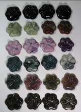 Load image into Gallery viewer, Dog Paw Crystals (Amazonite, Amethyst, Fluorite or Rose Quartz)
