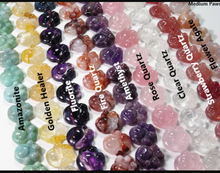 Load image into Gallery viewer, Dog Paw Crystals (Amazonite, Amethyst, Fluorite or Rose Quartz)
