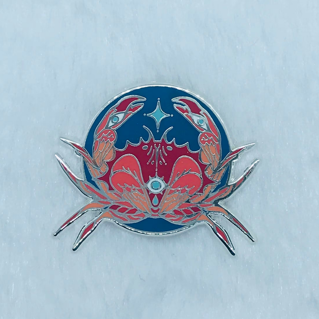 Angelic Crab Pin