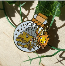 Load image into Gallery viewer, Moving Castle Guardian Spirit Enamel Pin
