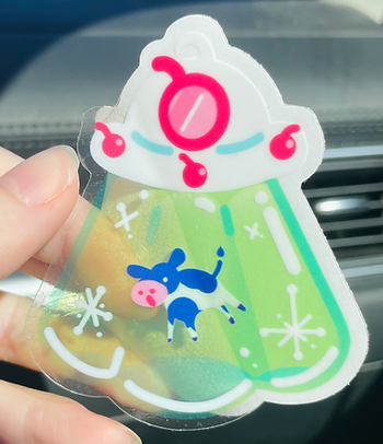 Sweet Escape Clear Vinyl Sticker