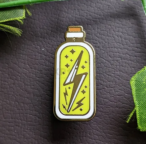 Lightning in a Bottle Potion Pin