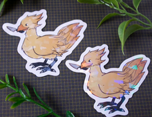 Load image into Gallery viewer, End Fictional Knife Holographic Vinyl Sticker Decal
