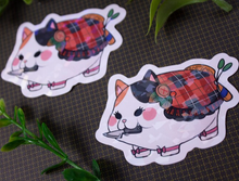 Load image into Gallery viewer, End Fictional Knife Holographic Vinyl Sticker Decal
