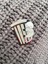 Load image into Gallery viewer, Trash Opossum - Garbage Critter - Hard Enamel Pin
