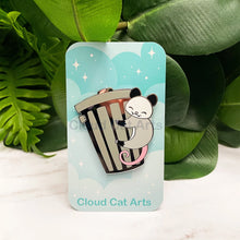 Load image into Gallery viewer, Trash Opossum - Garbage Critter - Hard Enamel Pin
