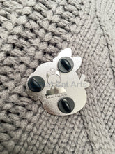 Load image into Gallery viewer, Apple Raccoon - Hard Enamel Pin

