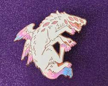 Load image into Gallery viewer, Monstrous Angelic Hound Pin
