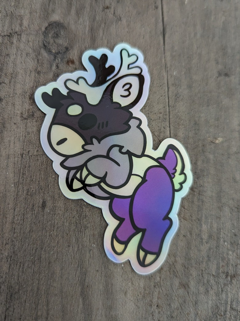 Ace caribou sticker