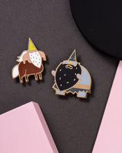 Load image into Gallery viewer, Gnome Centaur Enamel Pin
